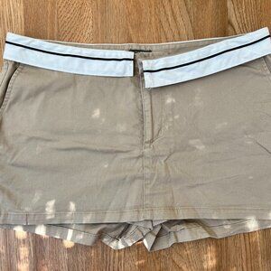 Wild Fable Khaki Skorts w/ White Trim 16